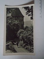 D191153  Régi képeslap -VISEGRÁD  Sétány  1950's