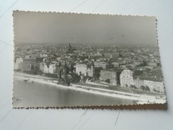 D191156 old photo - Budapest, with the bombed Elizabeth Bridge