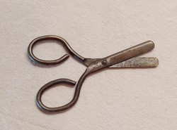 Antique wrought iron school scissors