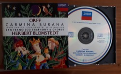 Orff: Carmina Burana: San Francisco Symphony, Herbert Blomstedt original CD