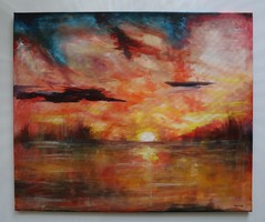 László enikő abstract painting