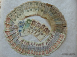 Olaszország 50 darab lira bankjegy LOT !