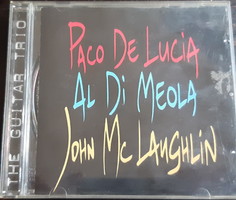 PACO DE LUCIA, AL DI MEOLA, JOHN MCLAUGHLIN GUITARS  JAZZ CD