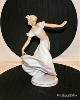 Táncosnő - Schaubach Kunst-Wallendorf porcelán figura