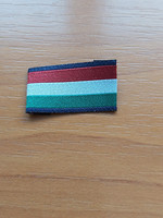 Mh national flag ribbon sew-on blue border 3.5 x 2 cm #