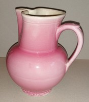 Pink Zsolnay jug