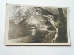 D191170  Régi képeslap - Aggtelek  Cseppkőbarlang