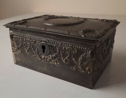 Antique iron, decorative box