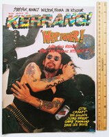 Kerrang magazin #124 1986 Zodiac Mindwarp GTR Heart Craaft Judas Priest Gillan Anthrax Sam Fox Fiona
