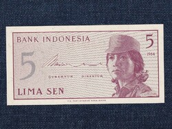 Indonézia 5 Sen bankjegy 1964 (id63334)
