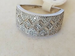 Ezüst gyűrű/brill