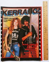 Kerrang magazin #49 1983 Thin Lizzy Queensryche Ian Hunter Sabbath Quiet Riot Loudness Diamond Head
