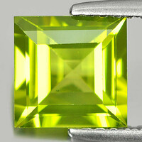 Fabulous! Real, 100% product. Olive green peridot (olivine) gemstone 1.75 ct (vvs)! Its value: HUF 69,900!