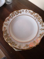 Porcelain, rococo gilded, cake plates, flawless, new all
