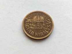 Horthy 2 pennies 1940.