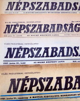 1960 november 13  /  NÉPSZABADSÁG  /  Születésnapra! Eredeti ÚJSÁG! Ssz.:  17407