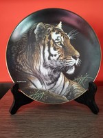 Dísztányér fali tányér tigris