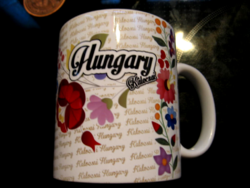 Hungary Kalocsai mintás ajándék bögre