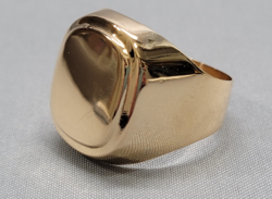 14 K arany pecsét gyűrű (gravírozható) 6,28 g