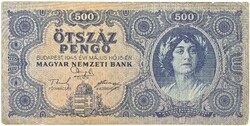 Magyarország 500 pengő 1945 G