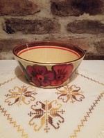 Ceramic bowl, hand painted.