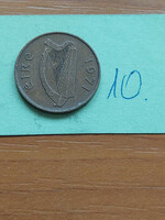 ÍRORSZÁG 1 PENNY 1971  Bronz  10.