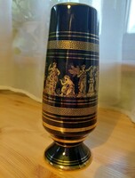 Görög váza 24 Karátos arannyal festve 23 cm -és magasság