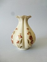 Zsolnay chipped, ivory glazed vase