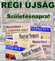 2001 October 20 / Hungarian nation / for birthday!? Original newspaper! No.: 23587