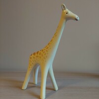 Ritka gyűjtői Gránit zsiráf figura