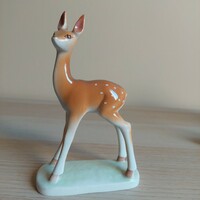 Hollóházi Bambi őzike figura