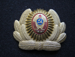 Silver-plated, colored cap rose Soviet unc