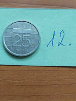 Netherlands 25 cents 1998 12.