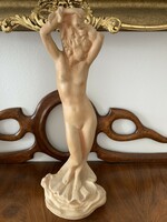 Strobl Zsigmond of Kisfaludi - terracotta female nude