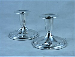 A great pair of silver candle holders, Sweden, Gothenburg, 1967!!!