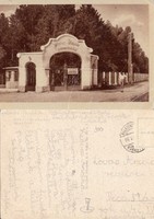 Balatonszabadi, children's resort for railway workers 1956. There is a post office!