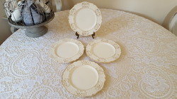 Antik Waechtersbach majolika süteményestányér 4 db.