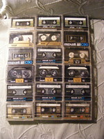 Maxell xl ii s90 - xl 100 tdk sa 90 - sa-x 90 basf chrome maxima 90 audio cassette