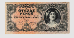 500 Pengő banknote - 1945 - k 056