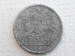 Spanyolország 10 céntimo 1940 érme - Spanyol 10 Centimo 1940 külföldi pénzérme