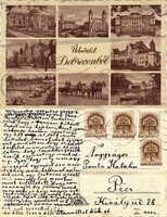 Debrecen részletek 1942      .Posta van !