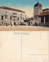 Croatian trogir 1911. There is a post office!