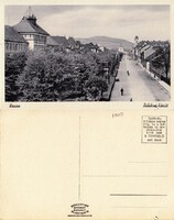 Kassa Rákóczi körút kb 1940        .Posta van !