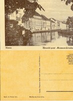 Kassa Hernád part Múzeum körút kb 1940     .Posta van !