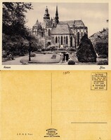 Kassa cathedral around 1940. There is a post office!