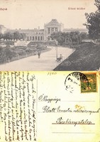Horvát Zagreb Drzavni kolodvor 1911      .Posta van !