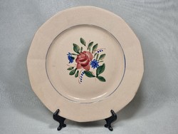 Digoin sarreguemines, 9177 pink French flat plate