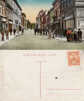 Kassa Kossuth Lajos utca 1916     .Posta van !