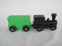 Train locomotive retro plastic toy