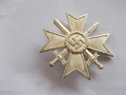 Ww2, German badge, ritterkreuz i.Klasse mit schwertern, original, marked